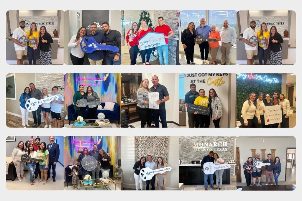 Nuestro equipo y familias felices - Tu Hogar en Texas